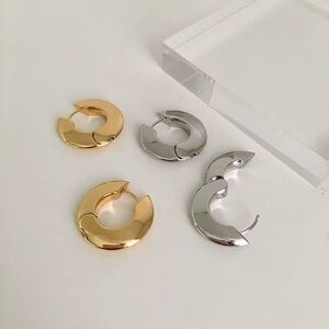 Elegant Gold Hoop Earrings